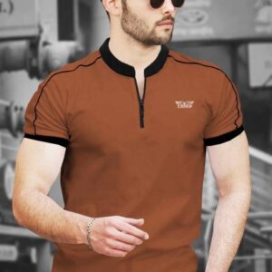 Men Solid Henley Neck Cotton Blend Multicolor T-Shirt